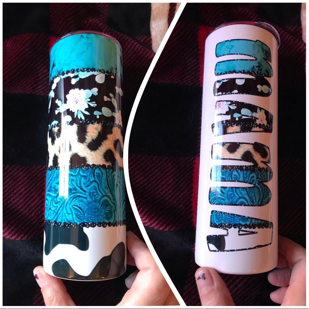 20 Oz. Custom sublimation tumblers double wall insulated